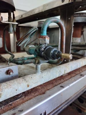 plinski uređaji, popravka, plamen se gasi